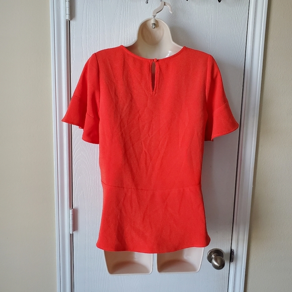 Madewell Flare Hem Top - Picture 2 of 8